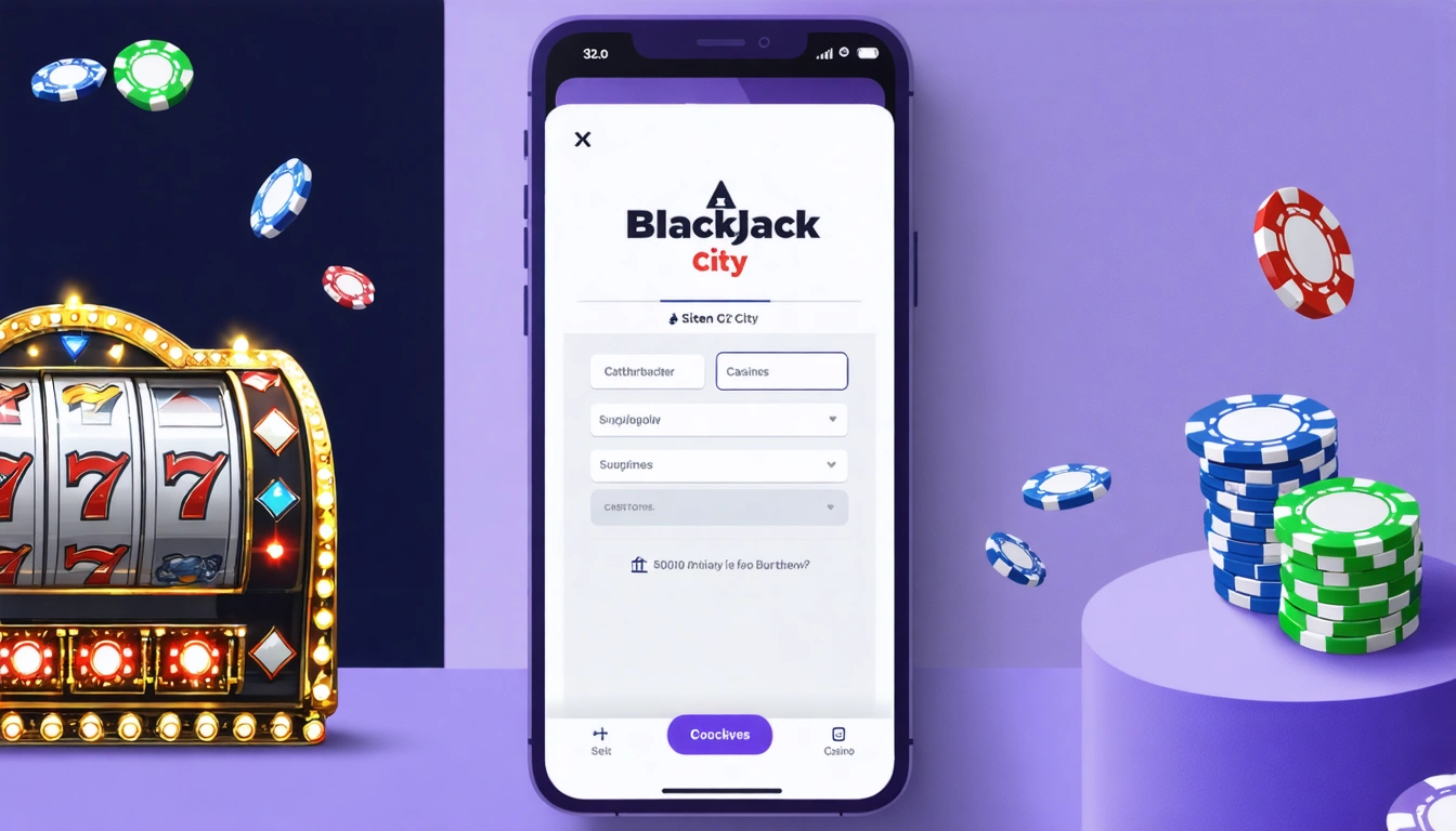 Blackjack city casino registration and account setup